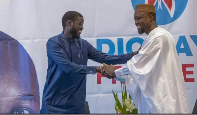 Ousmane Sonko : « Le président Bassirou Diomaye Faye et moi travaillons main dans la main »
