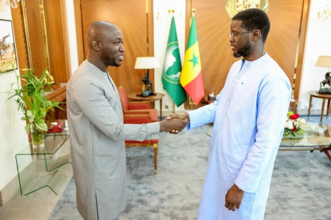 3MD Energy au Palais : le Président Faye échange avec Momar Diouf sur la souveraineté énergétique