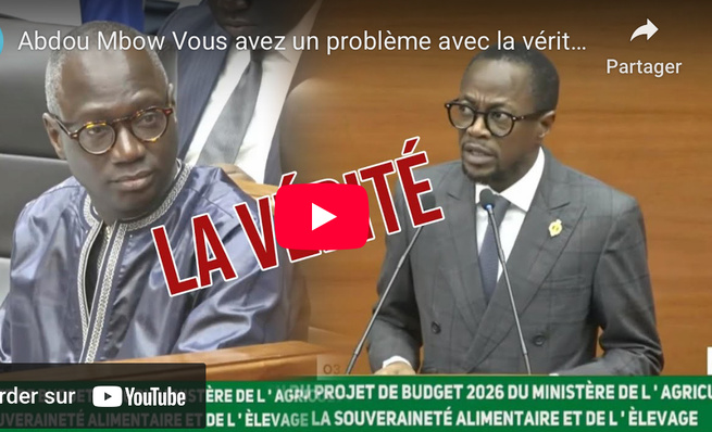 Abdou Mbow : “Ni les menaces ni les insultes ne nous empêcheront de dénoncer l’incompétence chronique de votre gouvernement”