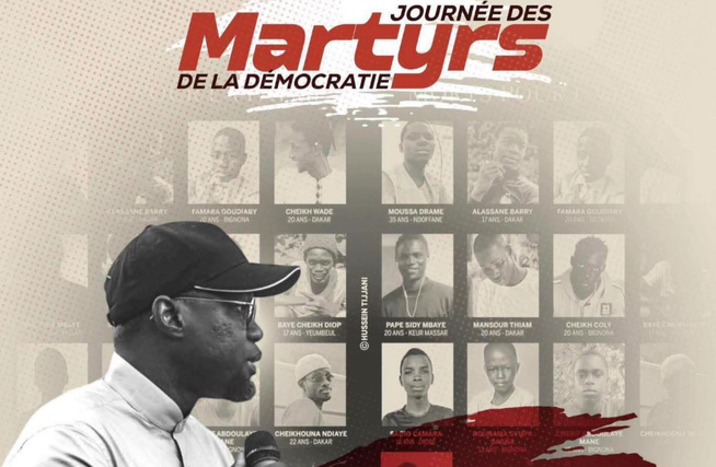 PASTEF consacre la journée du 7 décembre aux Martyrs et victimes de la répression PASTEF consacre la journée du 7 décembre aux Martyrs et victimes de la répression