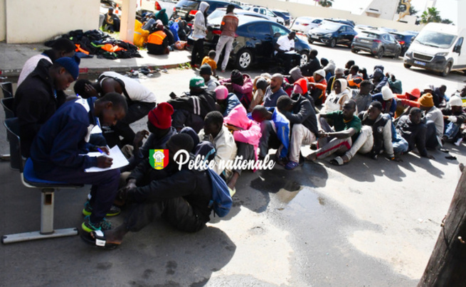 Emigration clandestine : La Division nationale de lutte contre le trafic de migrants et les pratiques assimilées (DNLT) interpelle 238 migrants Emigration clandestine : La Division nationale de lutte contre le trafic de migrants et les pratiques assimilées (DNLT) interpelle 238 migrants