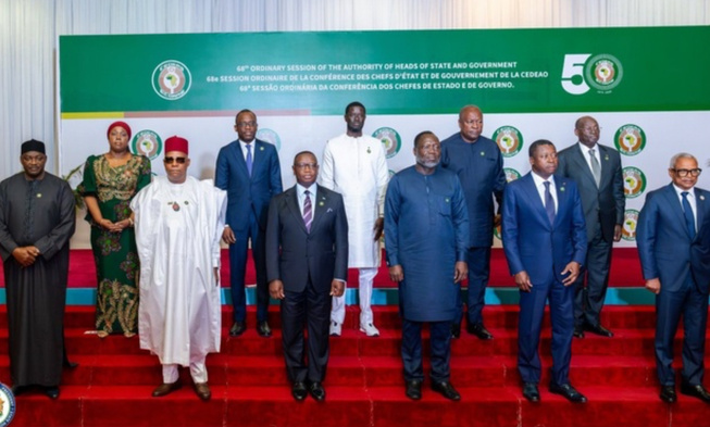 68e session ordinaire des chefs d’Etat de la Cedeao : Les progrès accomplis ces 50 dernières années saluées 68e session ordinaire des chefs d’Etat de la Cedeao : Les progrès accomplis ces 50 dernières années saluées