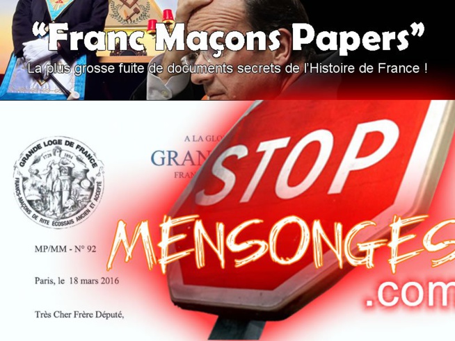 « Franc-maçonnerie Papers » – La plus grande fuite de l’Histoire +6000 documents secrets divulgués « Franc-maçonnerie Papers » – La plus grande fuite de l’Histoire +6000 documents secrets divulgués
