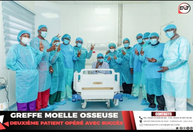 L’hôpital Dalal Jamm réussit sa deuxième greffe de moëlle osseuse