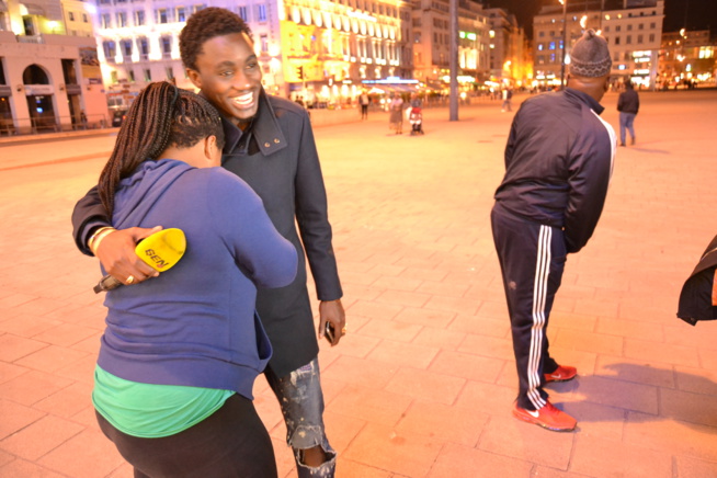 Sur la route de Bercy : Wally Ballago Seck et Soleil Levant au vieux port de Marseille