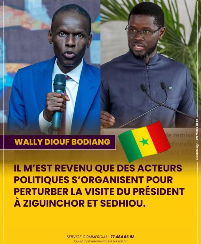 Casamance / Bougar Diouf : “l’appel hypocrite du Premier ministre Ousmane SONKO n’est pas un geste républicain, c’est une manœuvre de sabotage” Casamance / Bougar Diouf : “l’appel hypocrite du Premier ministre Ousmane SONKO n’est pas un geste républicain, c’est une manœuvre de sabotage”