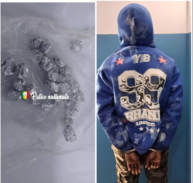 Golf Sud: Un individu arrêté avec 26 pierres de crack