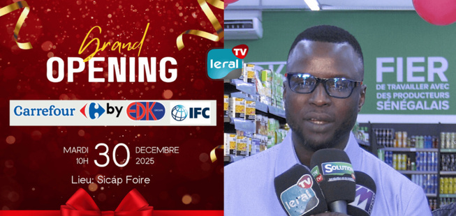 Ouverture de Carrefour Sicap Foire : Momar Lô salue la vision de Demba Kâ, pour un commerce sénégalais fort et souverain