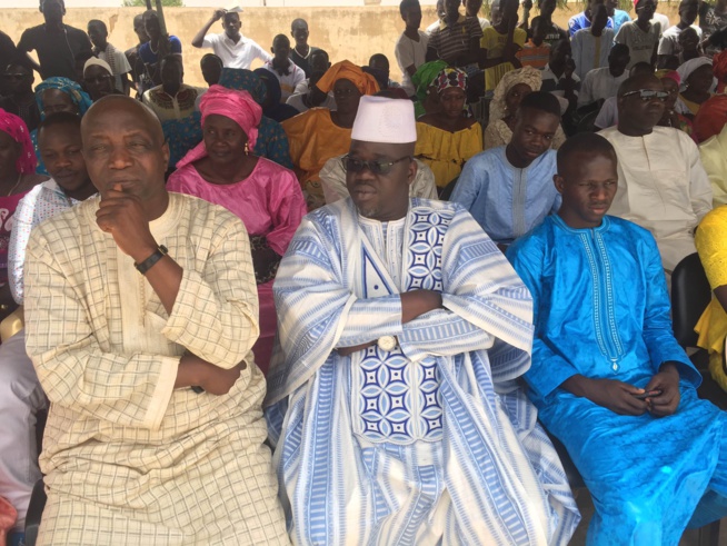 Mamadou Ndoye Bane de la TFM dans sa ville natale Pire. Mamadou Ndoye Bane de la TFM dans sa ville natale Pire.