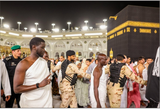 Le Président Bassirou Diomaye Faye à la Mecque (Photos)