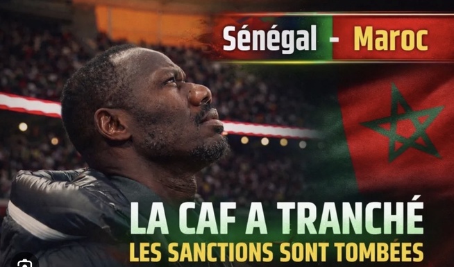 Conseil de discipline de la CAF : lourdes sanctions pour le Sénégal, le Maroc également épinglé Conseil de discipline de la CAF : lourdes sanctions pour le Sénégal, le Maroc également épinglé
