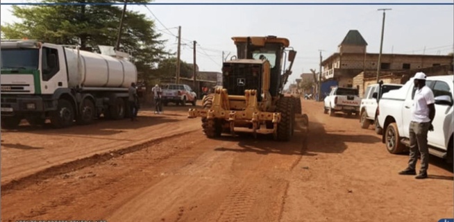 Kédougou : Une entreprise minière lance les travaux d'aménagement du tronçon reliant à la brigade régionale des sapeurs-pompiers Kédougou : Une entreprise minière lance les travaux d'aménagement du tronçon reliant à la brigade régionale des sapeurs-pompiers