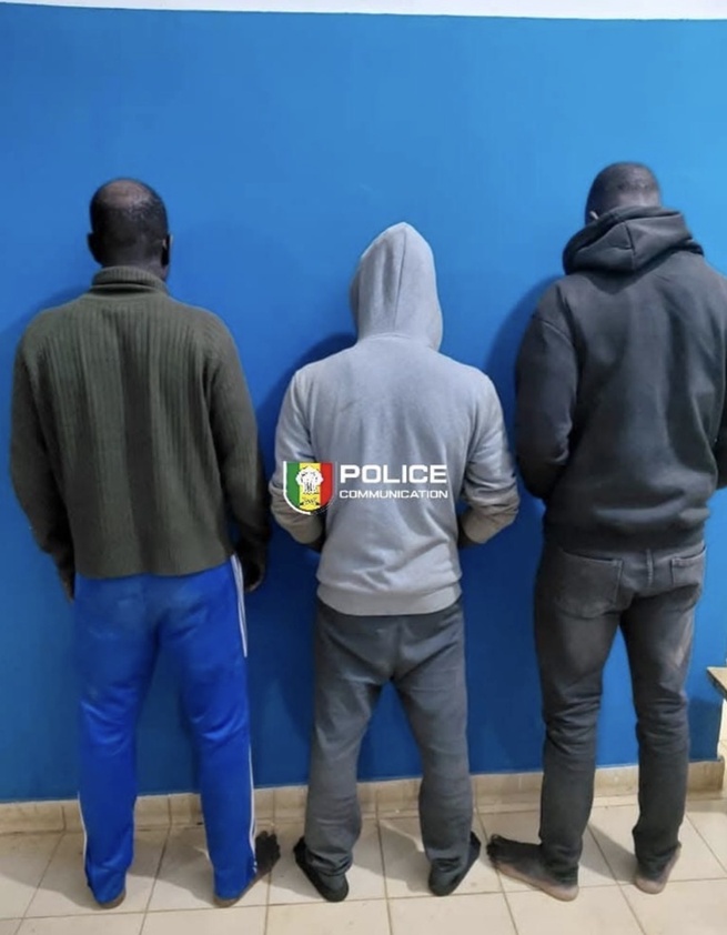 Jaxaay : Trois individus interpellés pour vol de matériaux de construction