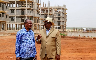 Diamniadio : Macky Sall étend sa future nouvelle ville Diamniadio : Macky Sall étend sa future nouvelle ville