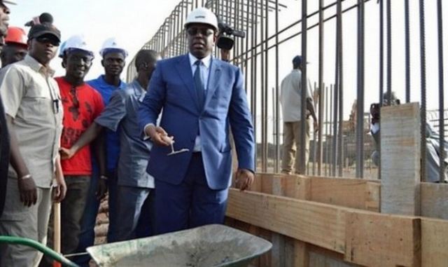 Macky Sall va poser la première pierre du Palais des sports de Diamnadio, le 9 mai Macky Sall va poser la première pierre du Palais des sports de Diamnadio, le 9 mai