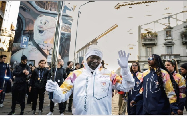 Avant les JOJ Dakar 2026 / Mamadou Diagna Ndiaye porte la flamme olympique à Milano Cortina : « C’est une fierté de représenter le Sénégal » Avant les JOJ Dakar 2026 / Mamadou Diagna Ndiaye porte la flamme olympique à Milano Cortina : « C’est une fierté de représenter le Sénégal »