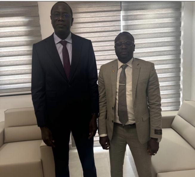 Audience : Cheikh Sène, Enseignant-Chercheur, reçu par le Ministre de l’Enseignement supérieur à l’Université Rose Dieng Campus France Sénégal