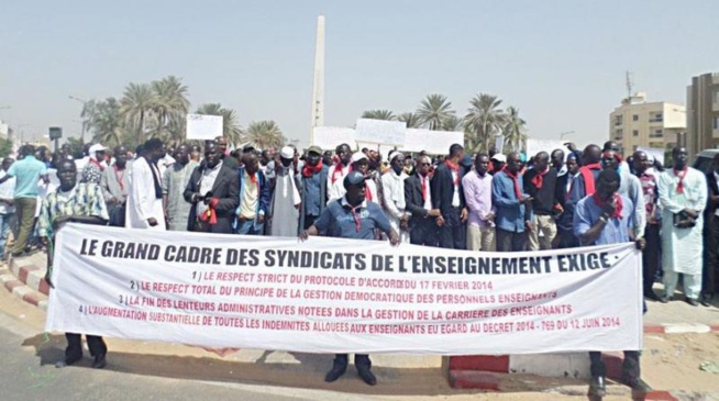 Crise scolaire : Le grand cadre des syndicats d’enseignants poursuit la grève Crise scolaire : Le grand cadre des syndicats d’enseignants poursuit la grève