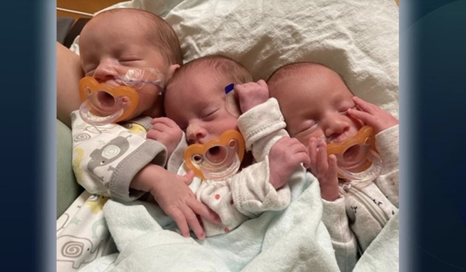 Suède : Une femme âgée de 50 ans donne naissance à des triplés