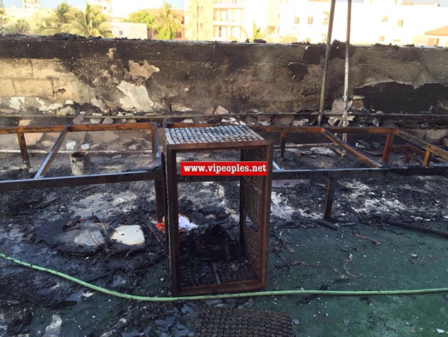 Urgent: Incendie à la salle de conférence Mandéla des Bureau de Give 1Project Sénégal. Accident ou provoqué?