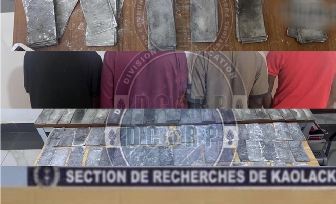 100 millions de FCFA en faux billets saisis : 4 trafiquants, dont 2 étrangers, arrêtés par la SR de Kaolack