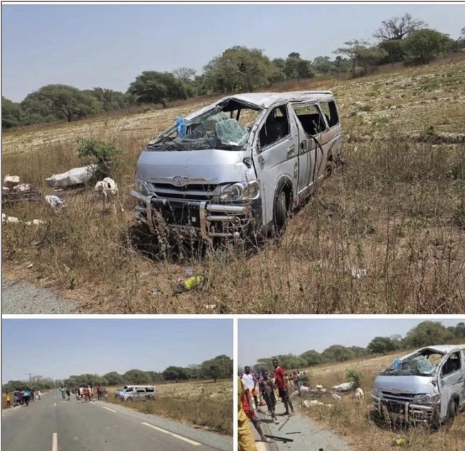 Grave accident à hauteur de Kartiack: le chauffeur et son apprenti grièvement blessés Grave accident à hauteur de Kartiack: le chauffeur et son apprenti grièvement blessés