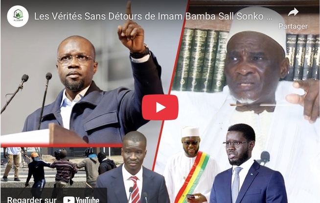 Ousmane Sonko, Assemblée nationale et Justice : Les vérités sans détours d’Imam Bamba Sall Ousmane Sonko, Assemblée nationale et Justice : Les vérités sans détours d’Imam Bamba Sall