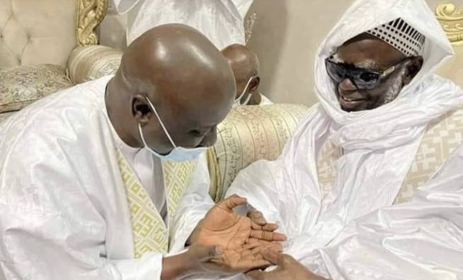 Touba : Idrissa Seck reçu par le khalife général en compagnie de Serigne Moussa Naël Mbacké Touba : Idrissa Seck reçu par le khalife général en compagnie de Serigne Moussa Naël Mbacké