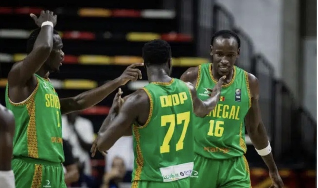 Basket-Éliminatoires Mondial 2027 : Le Sénégal domine la RDC et termine deuxième du groupe B