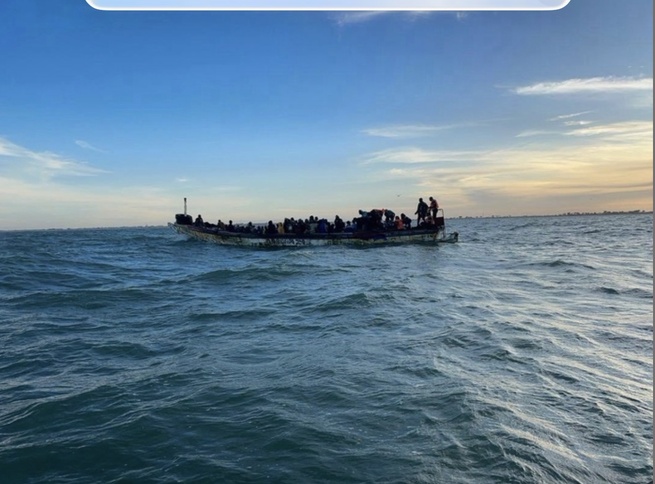 Emigration irrégulière : 164 candidats interceptés au large de Djiffèr Emigration irrégulière : 164 candidats interceptés au large de Djiffèr