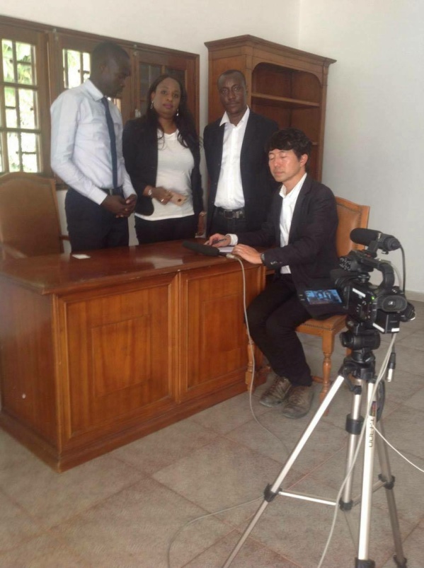 Affaire Lamine Diack : La télévision japonaise NHK à Dakar pour entendre le Forum du justiciable et l'OCDI Affaire Lamine Diack : La télévision japonaise NHK à Dakar pour entendre le Forum du justiciable et l'OCDI