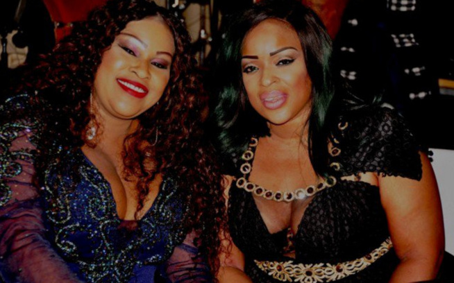 Keb's Thiam et Mado en mode décolleté plongeant Keb's Thiam et Mado en mode décolleté plongeant