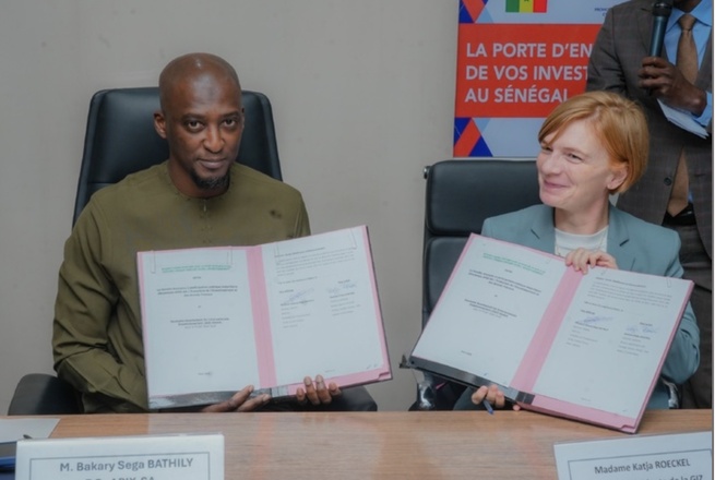 Accès au foncier : L'APIX et la GIZ signent un partenariat stratégique pour faciliter l’investissement (Photos) Accès au foncier : L'APIX et la GIZ signent un partenariat stratégique pour faciliter l’investissement (Photos)