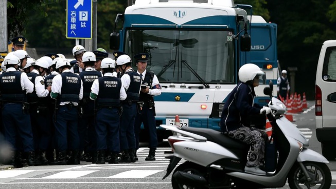 Japon: le G7 sous haute surveillance policière Japon: le G7 sous haute surveillance policière