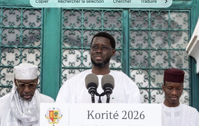 Aïd el-Fitr : Le Président Bassirou Diomaye Faye appelle à préserver les valeurs de solidarité Aïd el-Fitr : Le Président Bassirou Diomaye Faye appelle à préserver les valeurs de solidarité