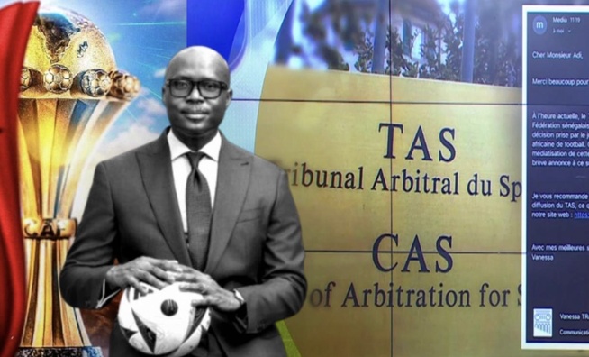 Recours du Sénégal contre la CAF : Les annonces officielles du Tribunal arbitral du Sport (TAS) Recours du Sénégal contre la CAF : Les annonces officielles du Tribunal arbitral du Sport (TAS)