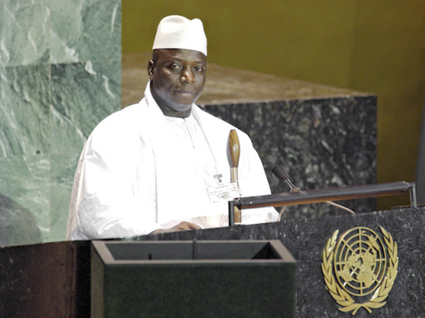 Jammeh fier d'être un dictateur lance : "L'Onu n'a qu'à aller en enfer..." Jammeh fier d'être un dictateur lance : "L'Onu n'a qu'à aller en enfer..."