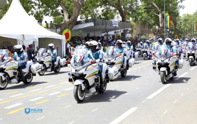 Thiès célèbre l’Indépendance et l’Olympisme : la Police nationale en démonstration
