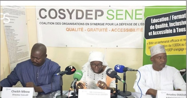 Alerte COSYDEP : L’école sénégalaise en danger ? Alerte COSYDEP : L’école sénégalaise en danger ?