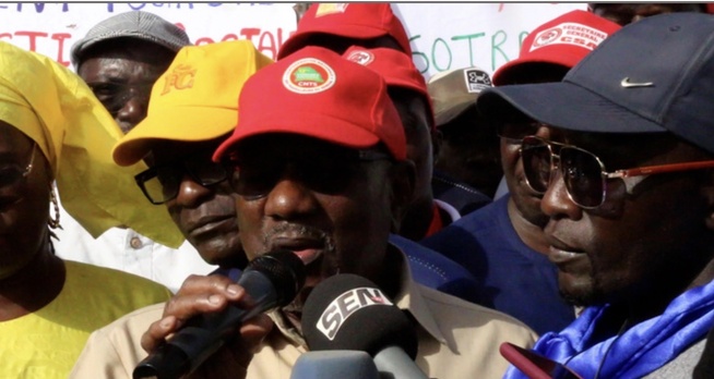 Marche syndicale : la CNTS interpelle l’État sur les urgences sociales