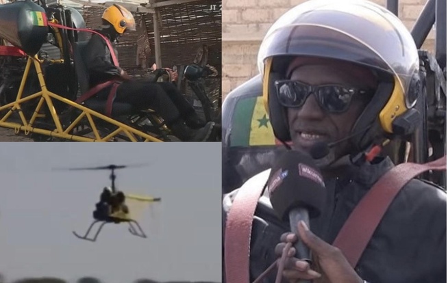 HELICOPTERE» ARTISANAL DE TAMBACOUNDA : comment le maçon Mamadou Sow a trompé son monde HELICOPTERE» ARTISANAL DE TAMBACOUNDA : comment le maçon Mamadou Sow a trompé son monde