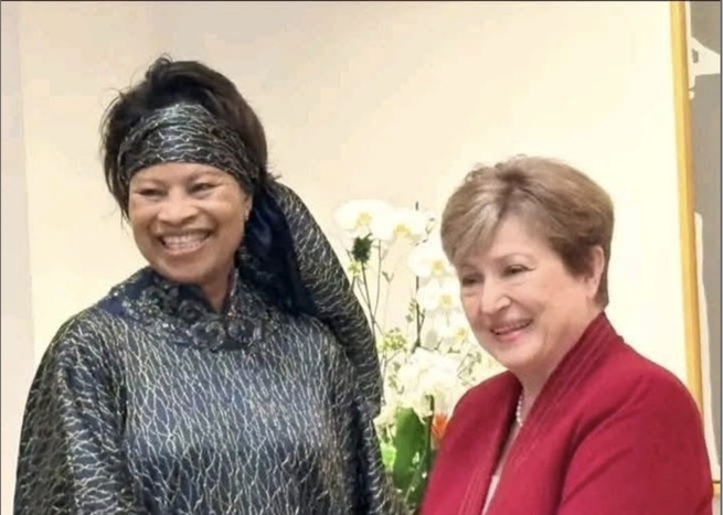 Washington DC : Aïssata Tall Sall et la DG du FMI au chevet des économies face aux tensions mondiales Washington DC : Aïssata Tall Sall et la DG du FMI au chevet des économies face aux tensions mondiales