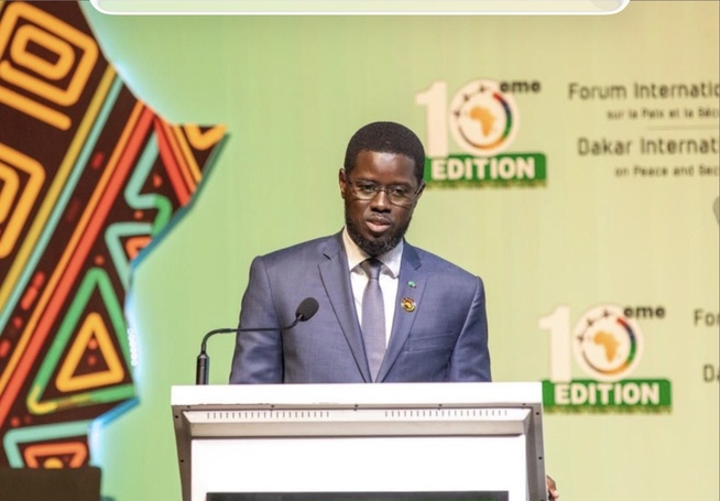 Forum de Dakar: Bassirou Diomaye Faye appelle à une Afrique plus souveraine et proactive Forum de Dakar: Bassirou Diomaye Faye appelle à une Afrique plus souveraine et proactive