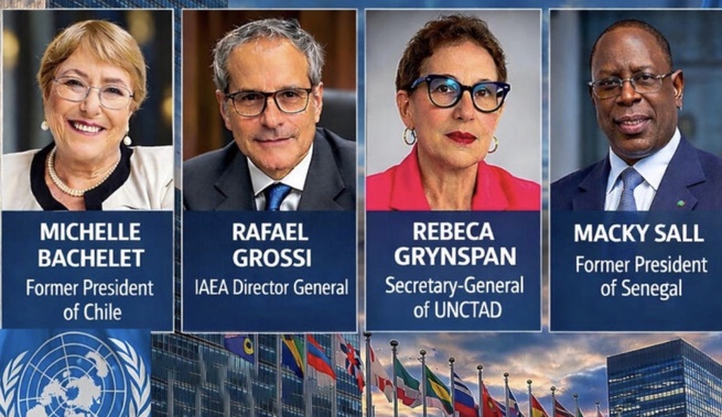 Futur chef de l'ONU: Qui sont les quatre prétendants à la succession de Guterres ? Futur chef de l'ONU: Qui sont les quatre prétendants à la succession de Guterres ?