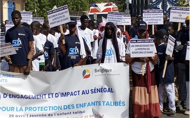 Kaffrine : Une randonnée des talibés ouvre la journée dédiée à leur protection et à leurs droits Kaffrine : Une randonnée des talibés ouvre la journée dédiée à leur protection et à leurs droits