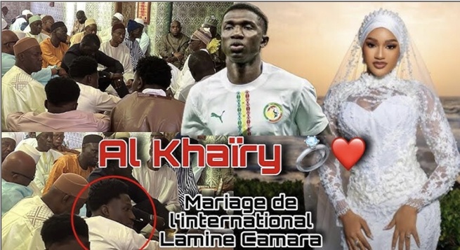 Mariage : Lamine Camara célèbre une union discrète à Dakar Mariage : Lamine Camara célèbre une union discrète à Dakar