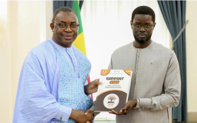 Dialogue social au Sénégal : Le rapport 2025 du HCDS remis au chef de l’État Dialogue social au Sénégal : Le rapport 2025 du HCDS remis au chef de l’État
