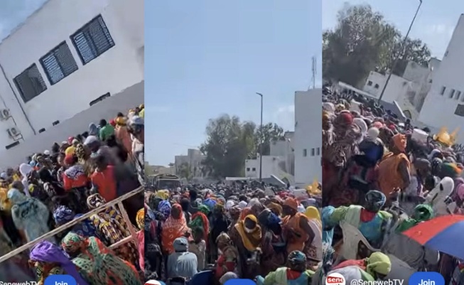 Aides Tabaski : La ruée se poursuit, l'incroyable foule qui s'est entassée à Pikine (vidéo) Aides Tabaski : La ruée se poursuit, l'incroyable foule qui s'est entassée à Pikine (vidéo)