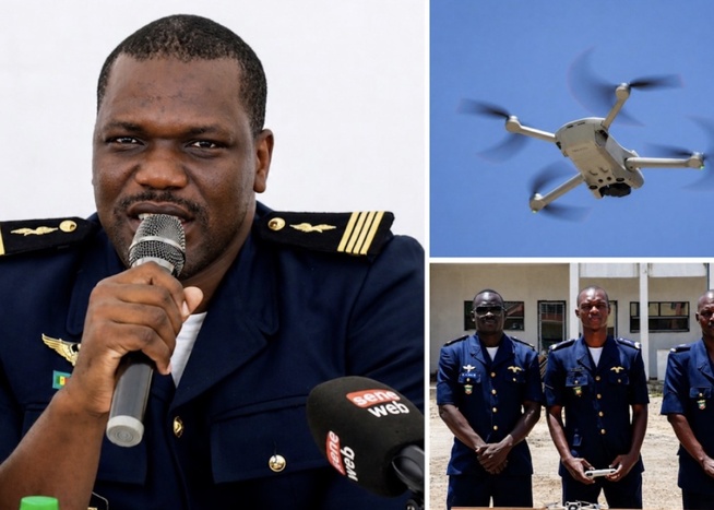 Thiès : l'Armée de l'air sensibilise les étudiants à l'usage réglementé des drones Thiès : l'Armée de l'air sensibilise les étudiants à l'usage réglementé des drones