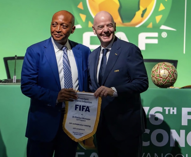 FIFA : La CAF offre déjà 54 voix à Gianni Infantino pour 2027 au Maroc FIFA : La CAF offre déjà 54 voix à Gianni Infantino pour 2027 au Maroc